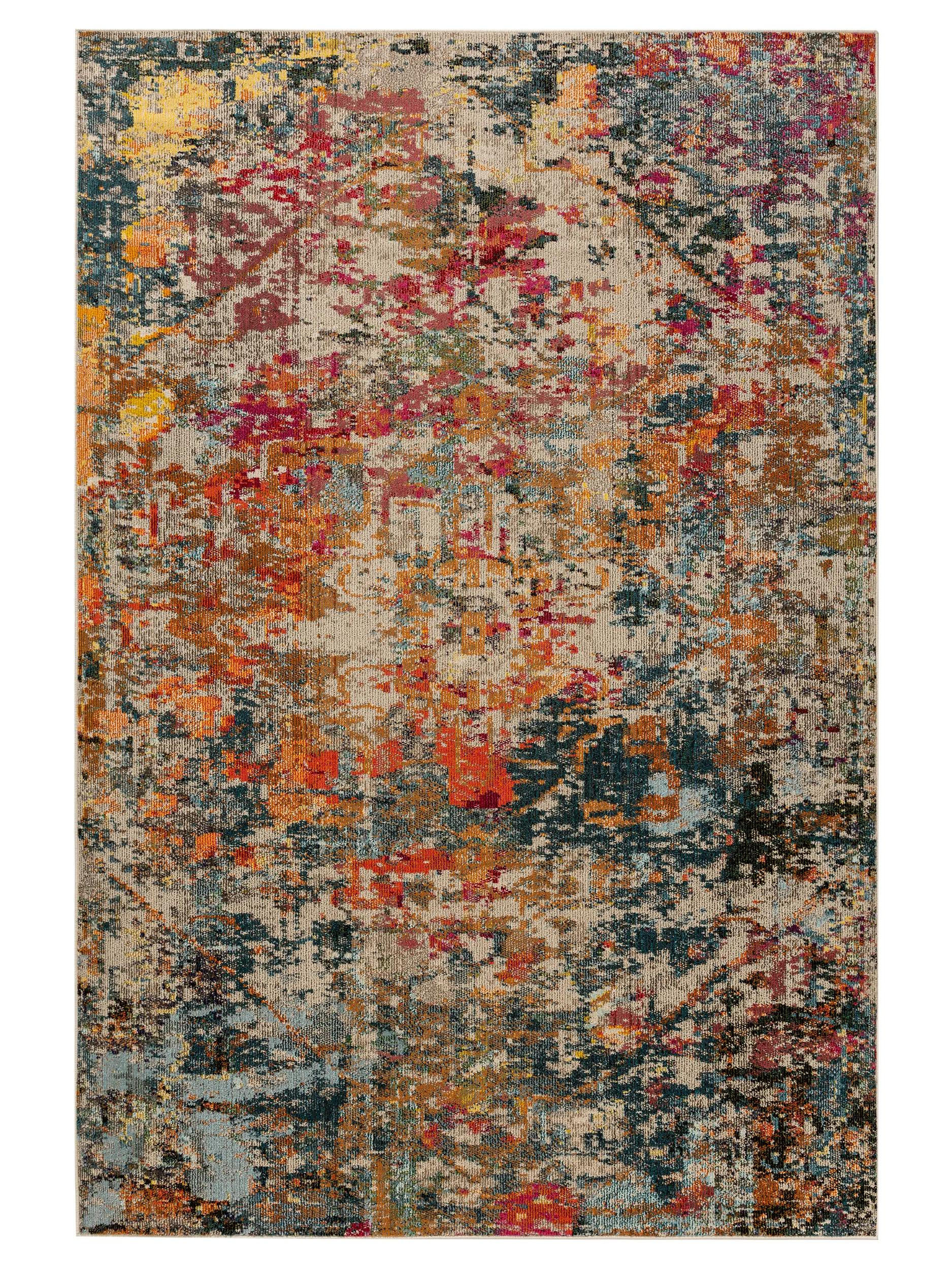 TEPPICH Casa Multicolor 240/340 cm - Multicolor, Naturmaterialien/Textil (240/340cm) - benuta