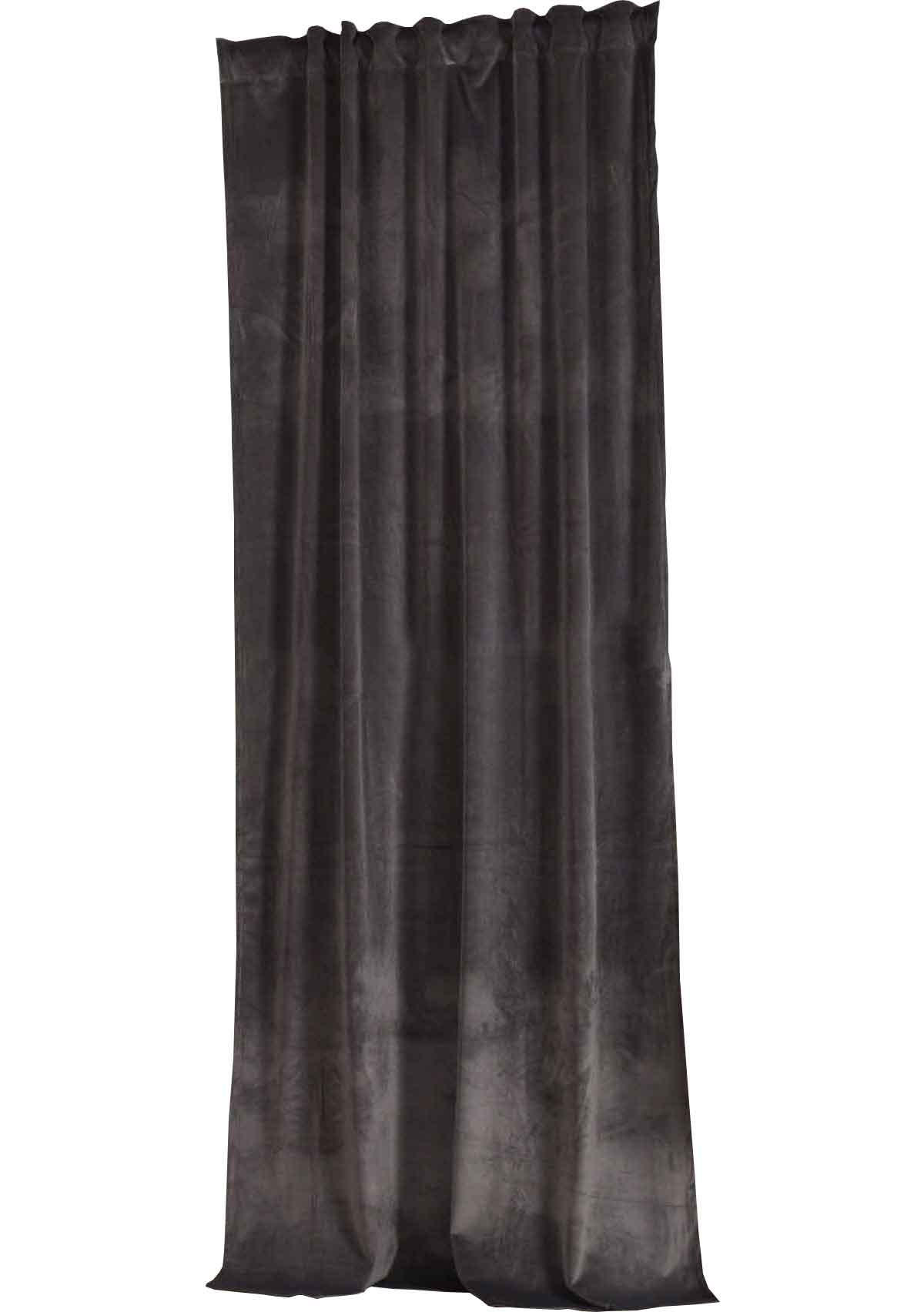 VORHANG MILANO HxB 280x135 cm Grau - Grau, Textil (135/280cm) - Gardinenbox