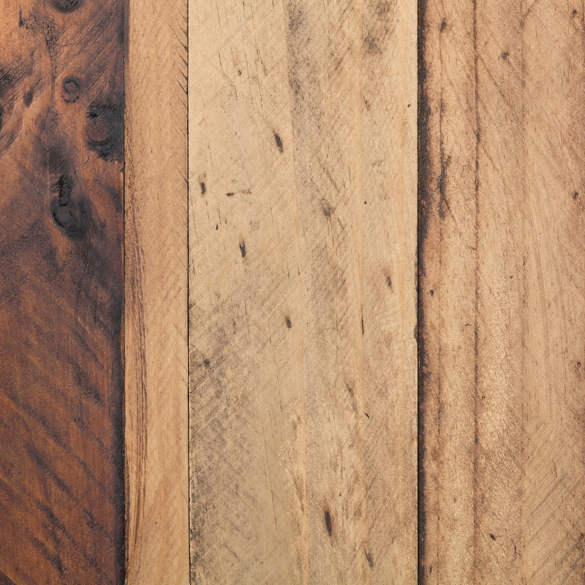 ESSTISCH - Massivholz Pinie / Metall - Braun, Holz (100/180/76cm) - home24