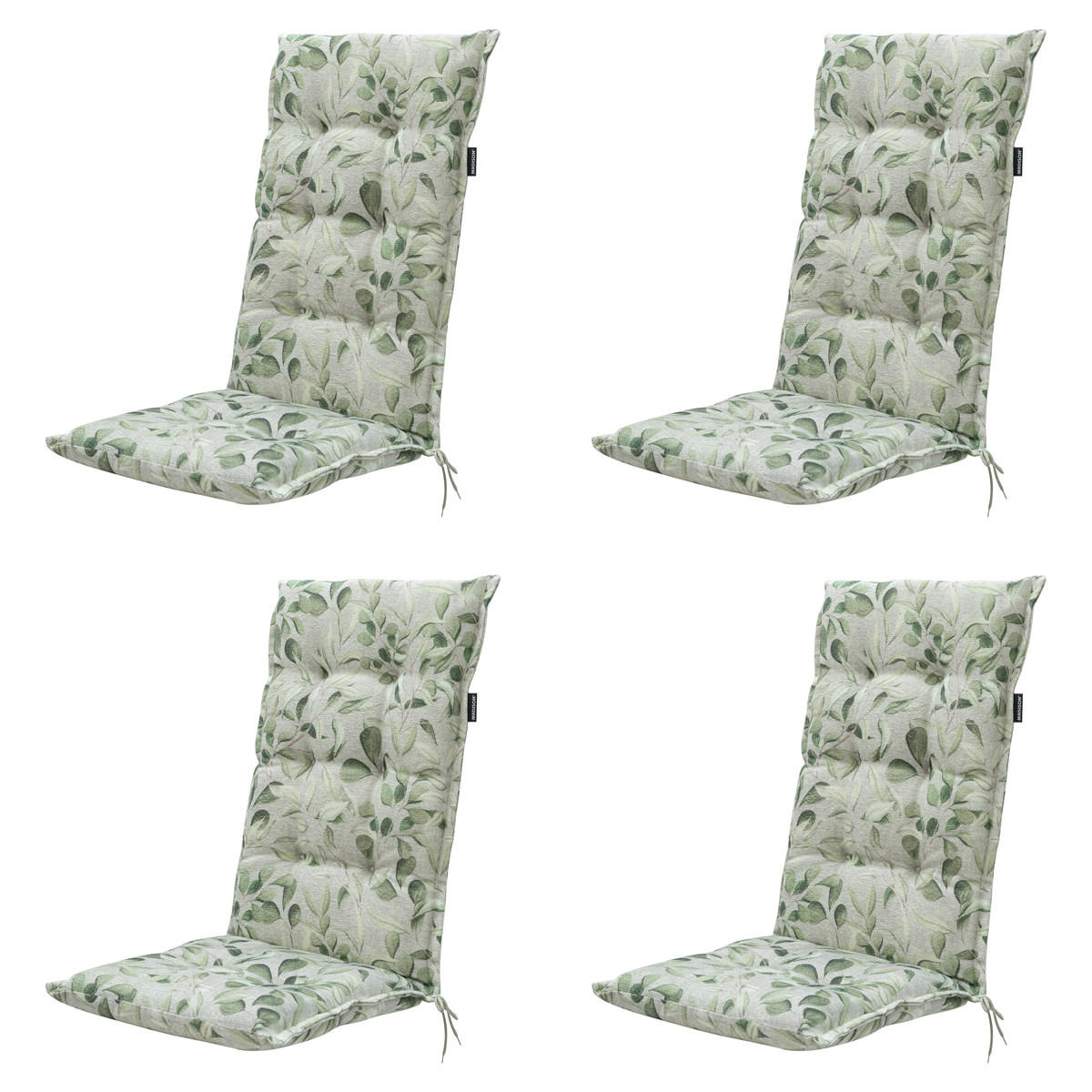 GARTENSTUHLKISSEN Diez 123/50 cm 4er-Set - Multicolor, Textil (50/7/123cm) - Madison