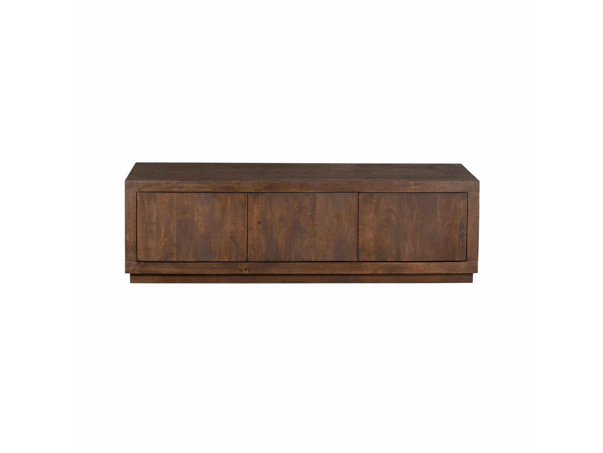 LOWBOARD Leuven Mangoholz 150 cm / 42 cm Braun - Braun, Holz (150/46/42cm) - Villa Möbel