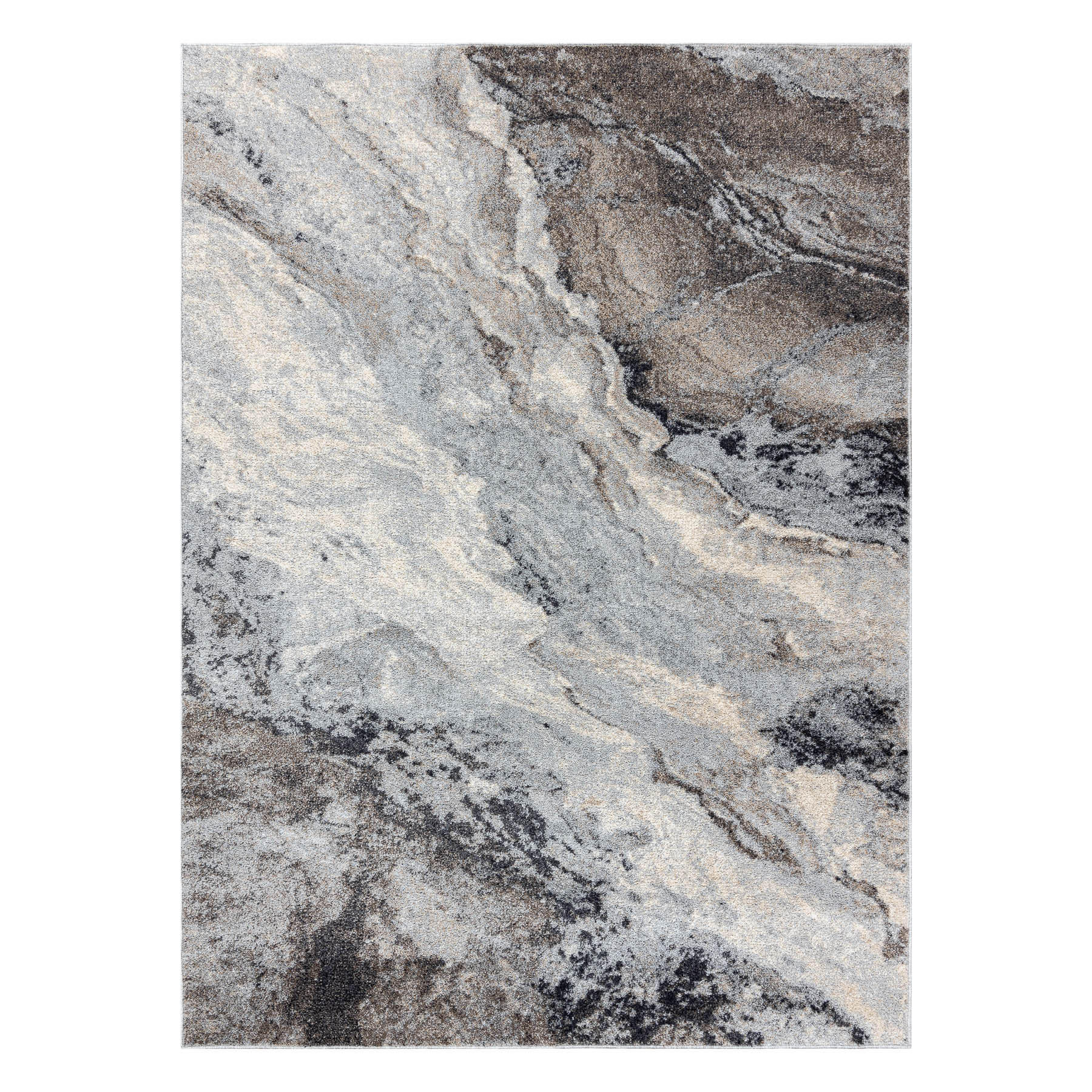 TEPPICH Fusion 120/170 cm - Grau, Textil (120/170cm) - rugsX