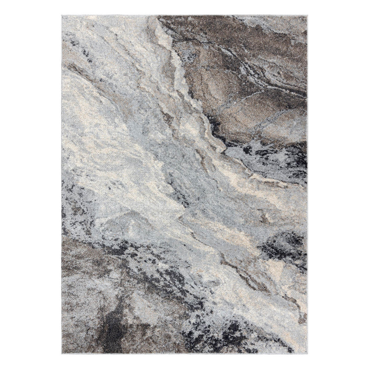 TEPPICH Fusion 120/170 cm - Grau, Textil (120/170cm) - rugsX