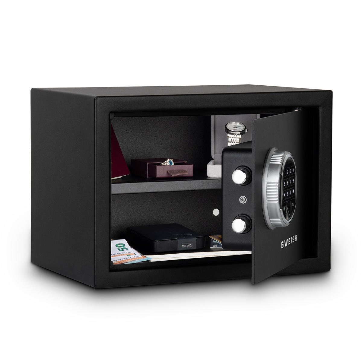 SAFE SXT7260 - Schwarz, Metall (29/27/37cm) - SWEISS
