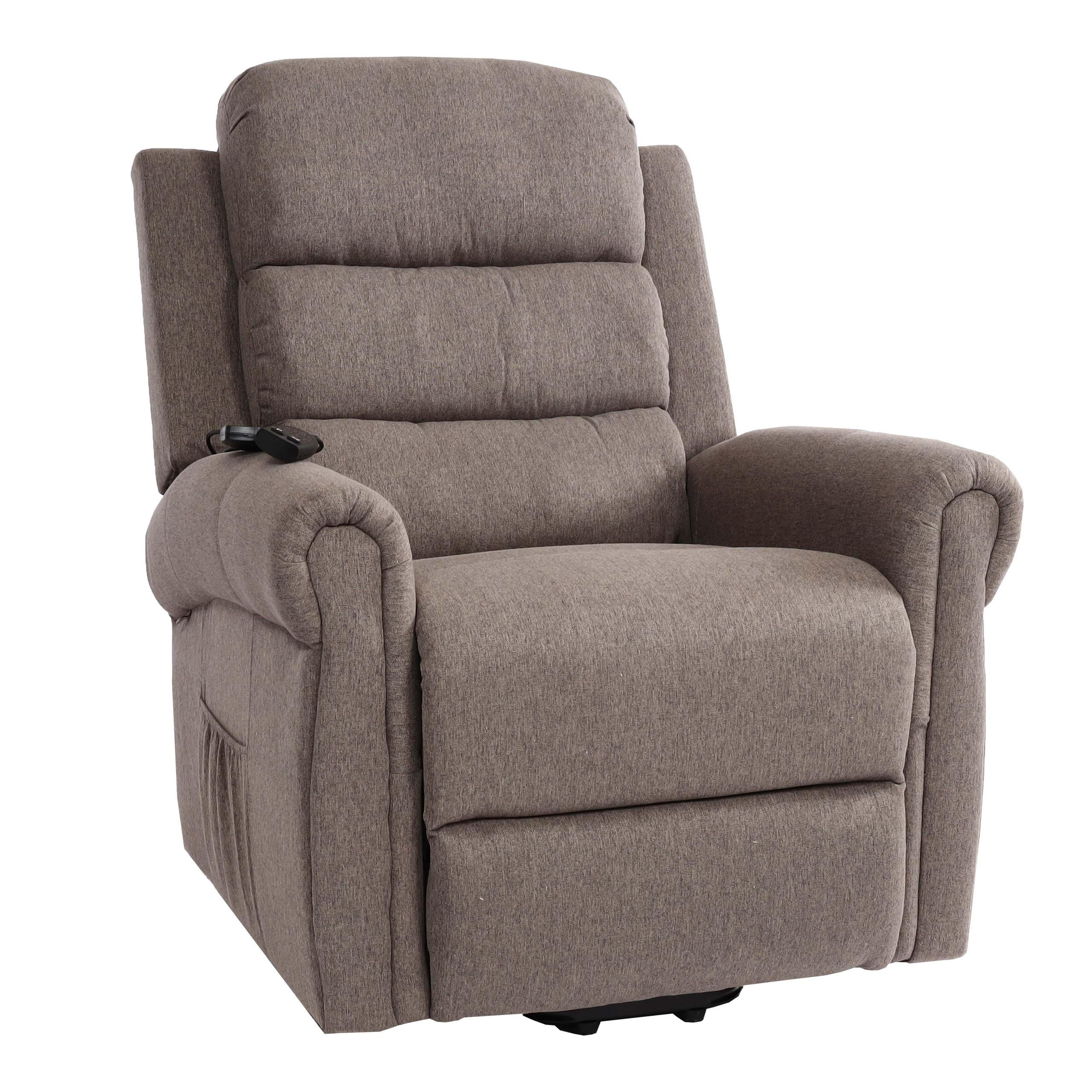 Berlinlodge Massagesessel Dunkelgrau 83x144x83 cm