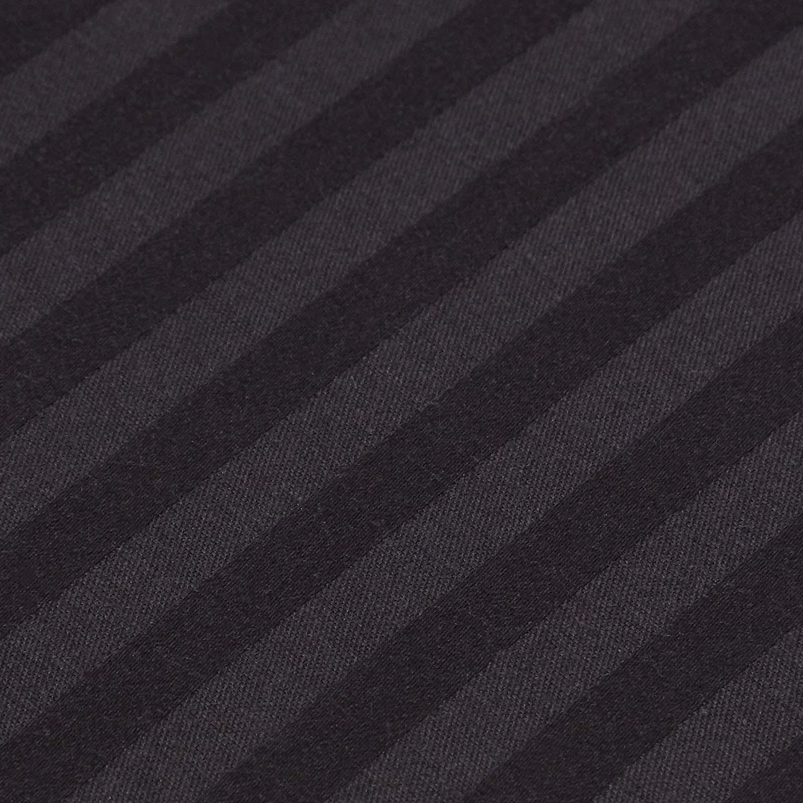 Thumbnail - Homescapes Spannbettlaken, Schwarz, Textil, Gestreift, Rechteckig, 90x190 cm, Oeko-Tex®, Schlaftextilien, Bettwäsche, Be...