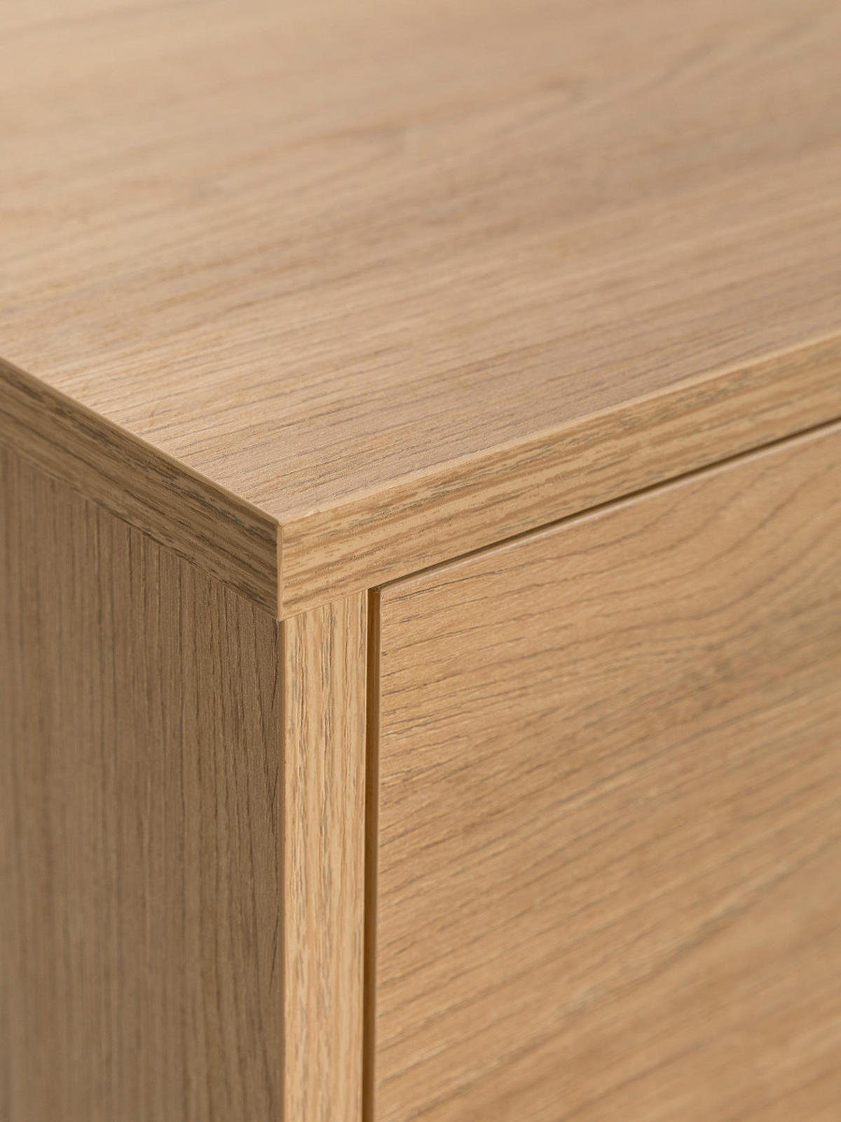 KONSOLE Hegas Natur 110 cm x 81 cm - Braun, Holzwerkstoff (110/81/25cm) - Kenay Home