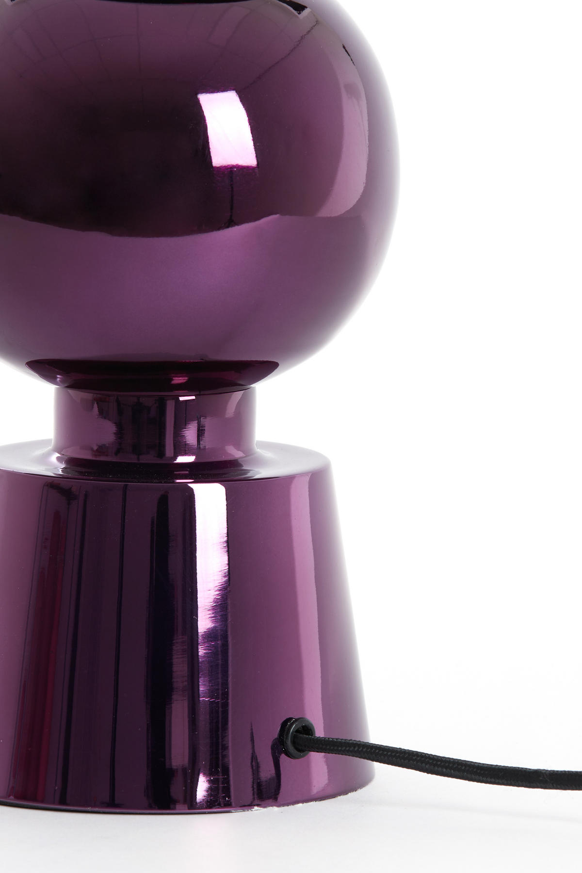 LAMPENSOCKEL Bodiosa Lila 15/15/32 cm - Lila, Metall (15/15/32cm) - Light & Living