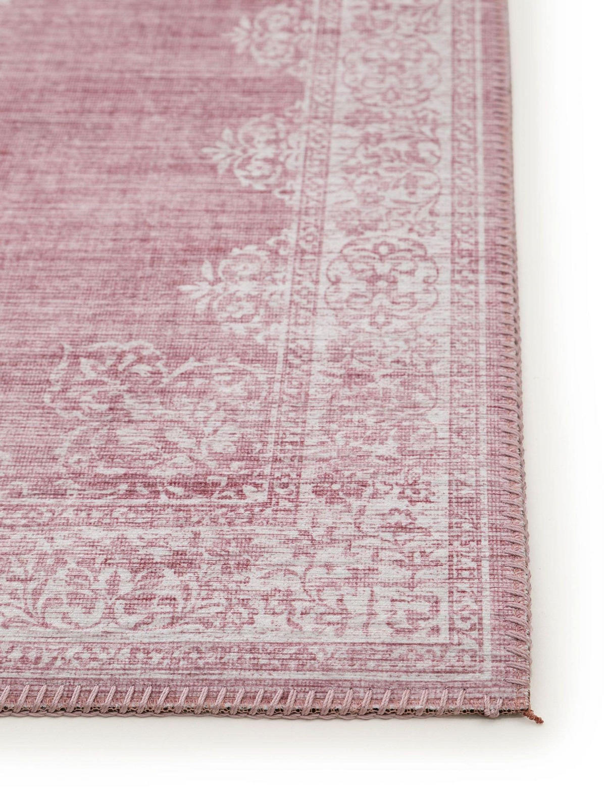 BĚHOUN Laury Růžová 80x240 cm - růžová, textil/umělá hmota (80/1cm) - KUNSTLOFT