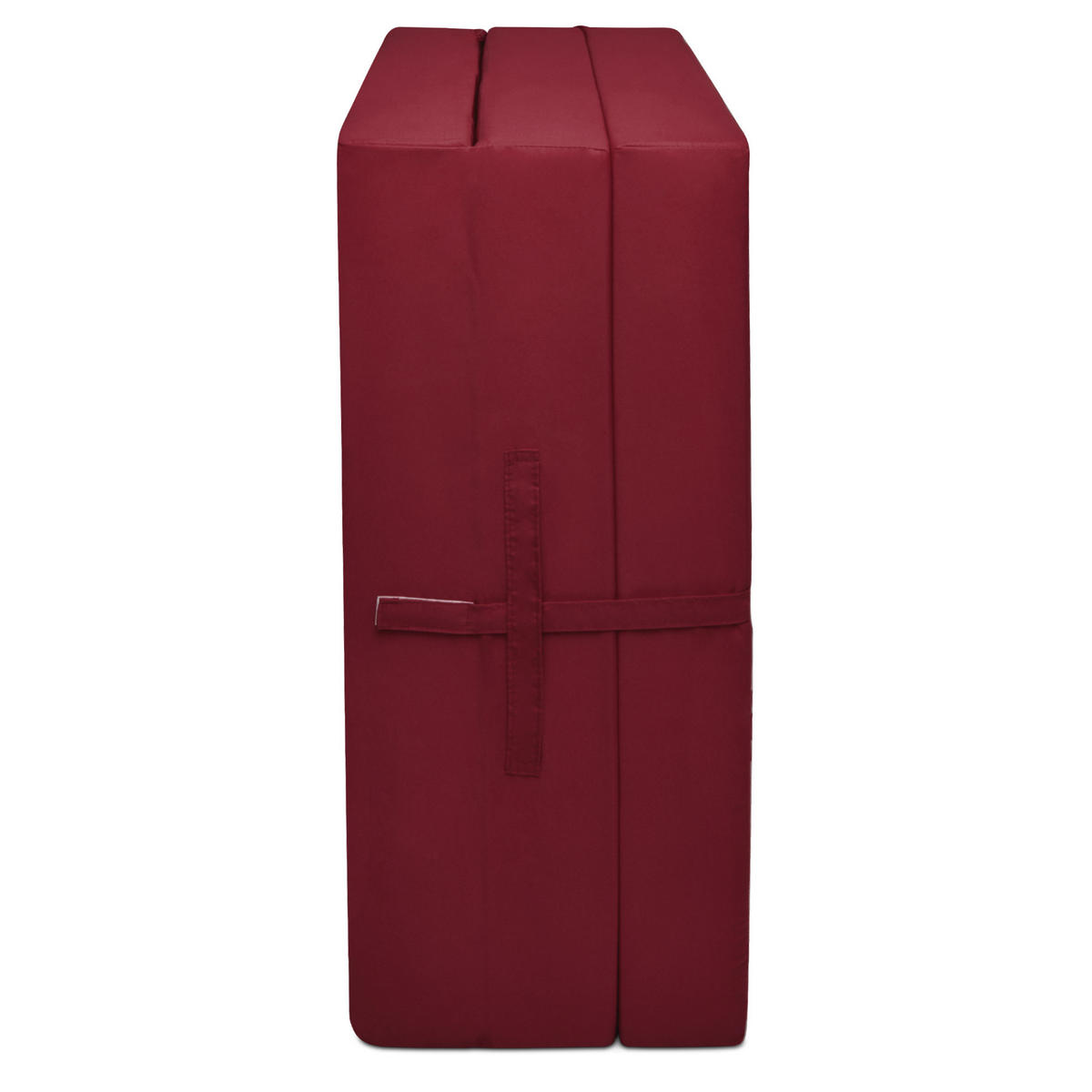 KLAPPMATRATZE Campix 190/60/7 cm Dunkelrot - Dunkelrot, Textil (190/60/7cm) - Beautissu 