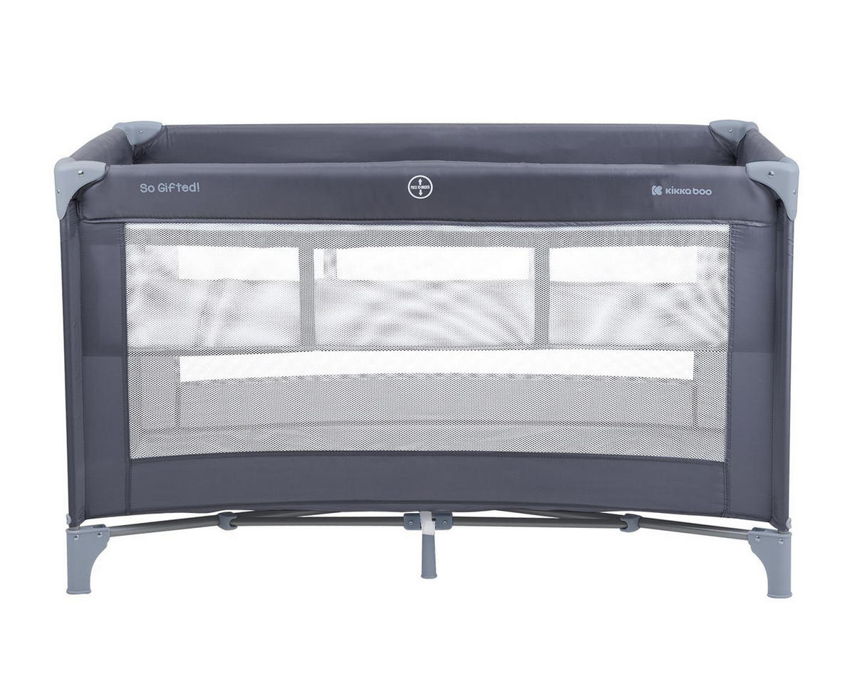 REISEBETT So Gifted jeans blau 2 Ebenen Matratze, Tragetasche, Öffnung - Blau, Kunststoff (65/125cm) - Kikka boo