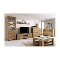 WOHNZIMMER Set 6-tlg. – Sky – Eichefarben - Eichefarben, Holzwerkstoff (103/38/63cm) - hi-markt