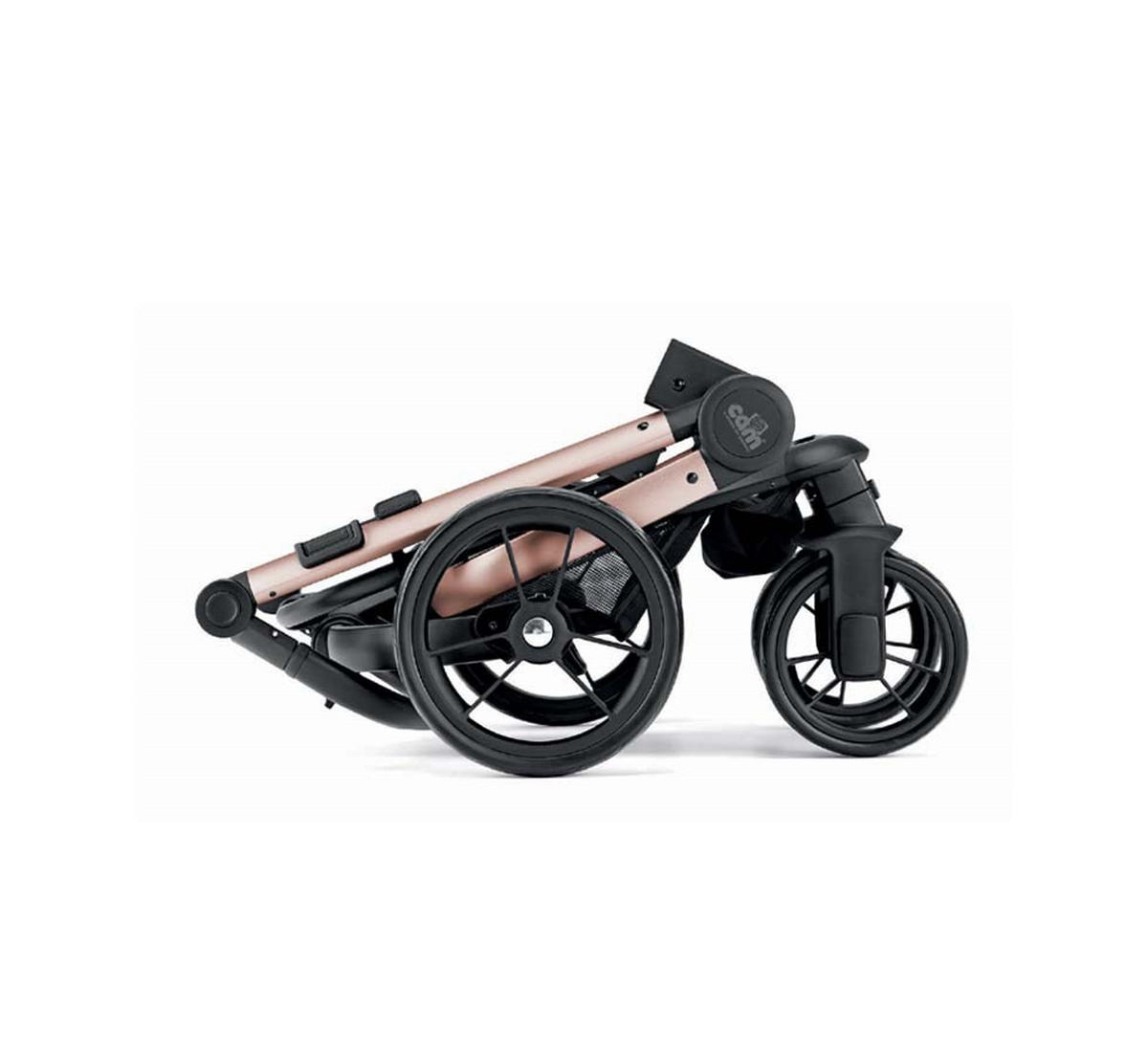 SPORT-KINDERWAGEN Taski inkl. Auto-Babyschale - Schwarz, Kunststoff (1090/530/675cm) - Cam il Mondo del Bambino S.p.A.