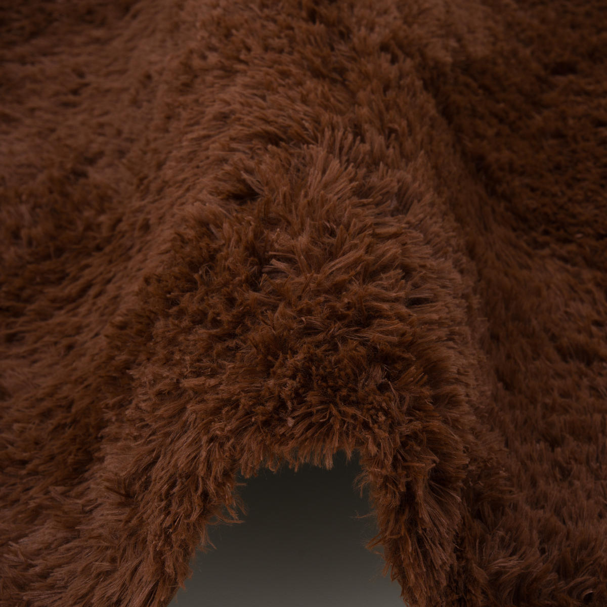 HOCHFLOR SHAGGY TEPPICH FLUFFY - Dunkelbraun, Textil (200/290cm) - Pergamon