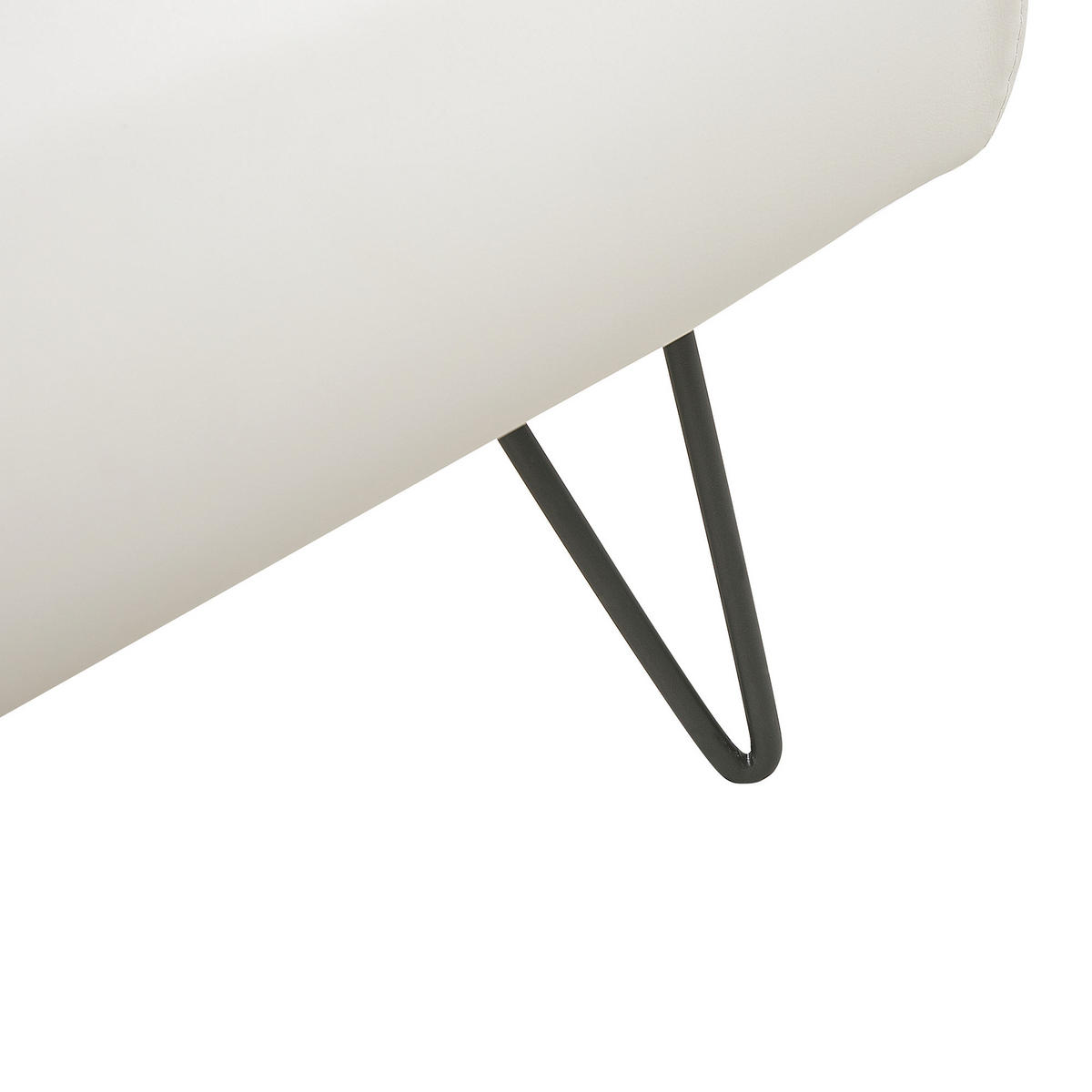 BETT 160/200cm Creme Betin - Creme, Textil (160/200cm) - Beliani