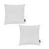 KISSENHÜLLE 2er Set Fino uni 40/40 cm - Weiß, Textil (40/40cm) - Magma Heimtexx