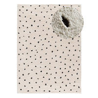 HOCHFLORTEPPICH Weiß Atesa 120/170 cm - Weiß, Naturmaterialien/Textil (120/170cm) - Atticgo