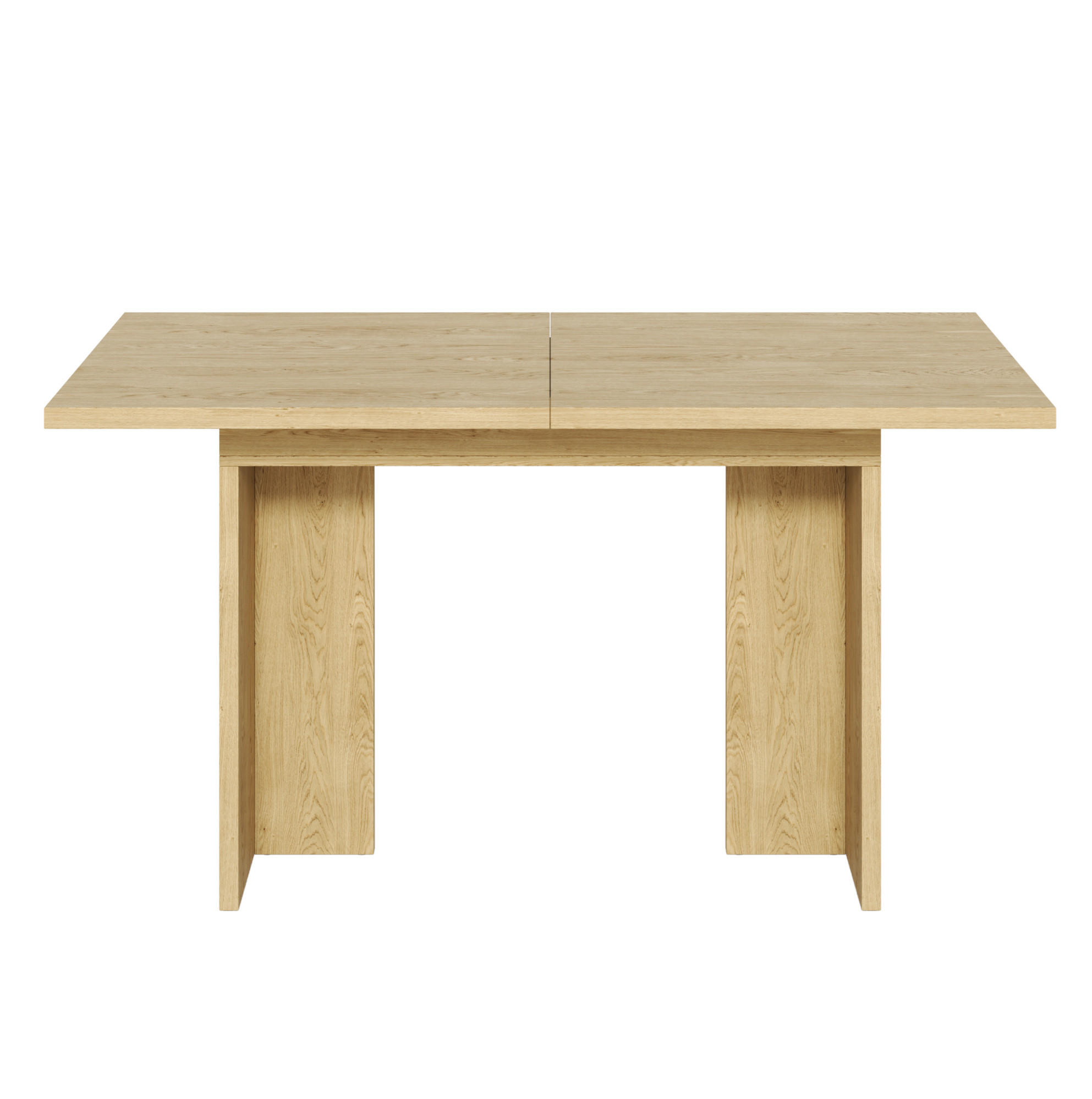 ESSTISCH aus MDF 140-180x80 cm Eichefarben ausziehbar für 6-8 Personen mit 30 mm Tischplatte - Eichefarben, Holzwerkstoff (180/80/75cm) - Modfu