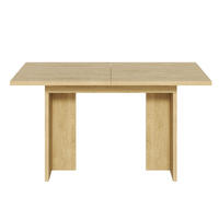 ESSTISCH aus MDF 140-180x80 cm Eichefarben ausziehbar für 6-8 Personen mit 30 mm Tischplatte - Eichefarben, Holzwerkstoff (180/80/75cm) - Modfu