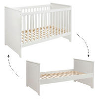 GITTERBETT 70/140 Weiß - Weiß, Holzwerkstoff (70/140cm) - Petits-meubles