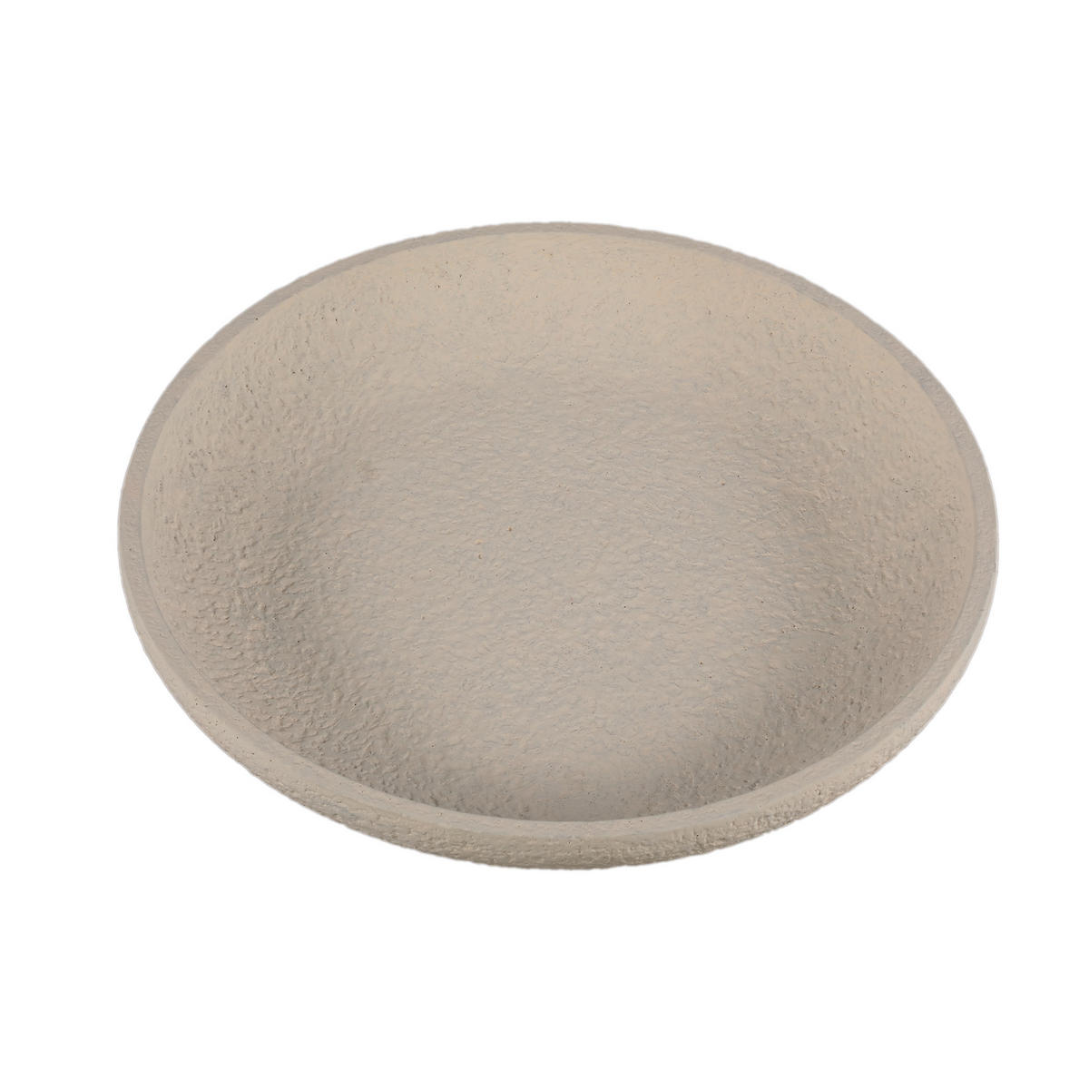 SCHALE Hillie Beige 40/40/6cm - Beige, Stein (6cm) - PTMD Collection