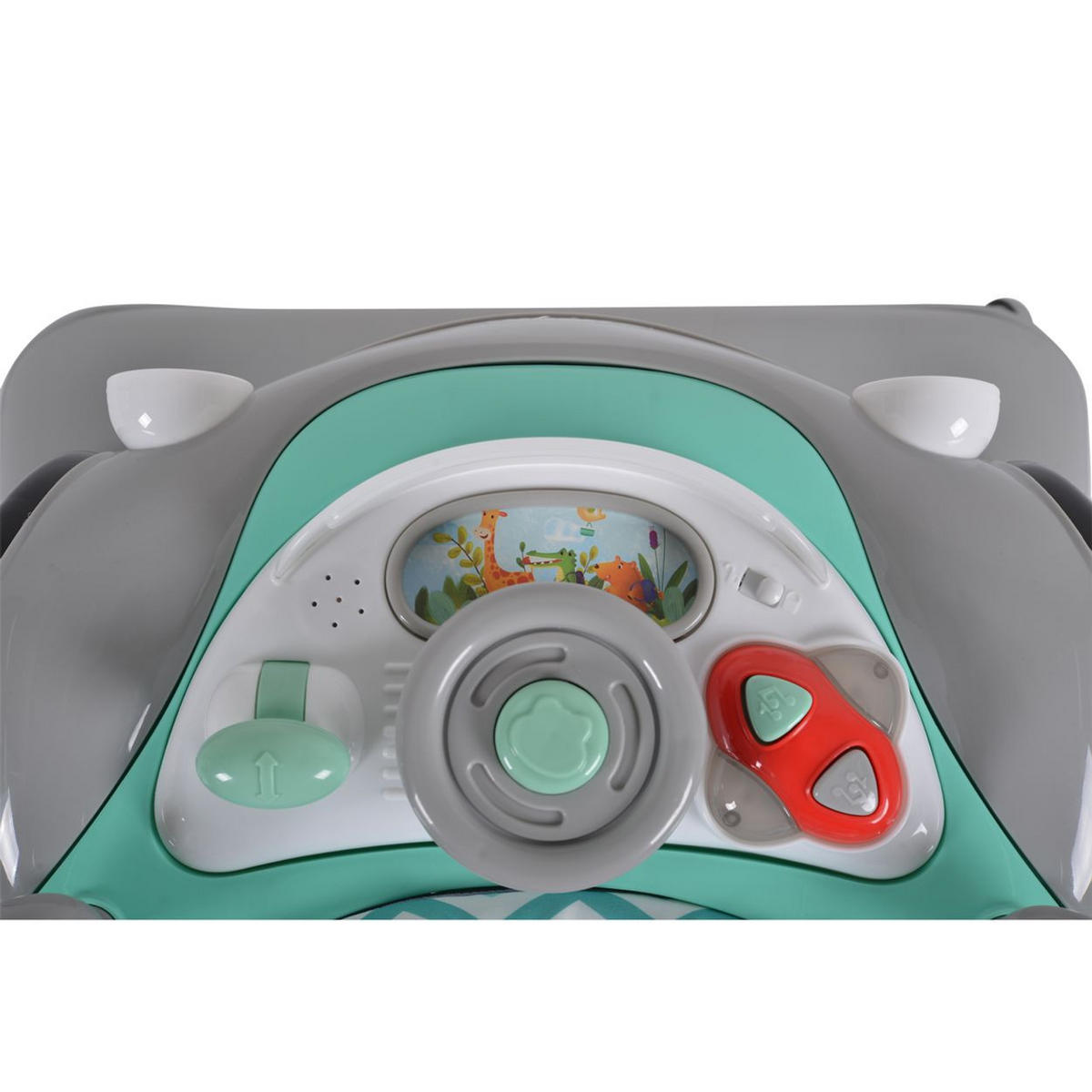 LAUFHILFE Shelby grün höhenverstellbar, Spielcenter, Treppenstopper - Grün, Kunststoff (48/59/68cm) - Cangaroo