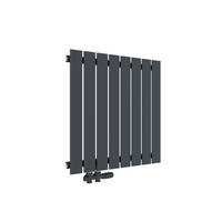 HEIZKÖRPER Flachheizkörper Anthrazit 63/62/4,9 cm - Anthrazit, Metall (62/63/4.9cm) - EMKE
