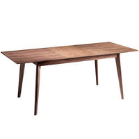 ESSTISCH Ausziehbarer Esstisch Rechteckig Walnuss 150/85/75 cm - Walnussfarben, Holz (85/150/75cm) - ANGEL CERDA