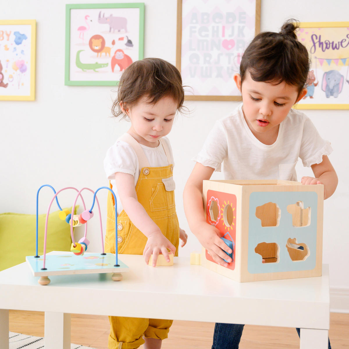 MOTORIKSPIELZEUG 4-in-1-Aktivitätsstation, Mehrfarbig, 37cm - Multicolor, Kunststoff (20/37/20cm) - Teamson Kids