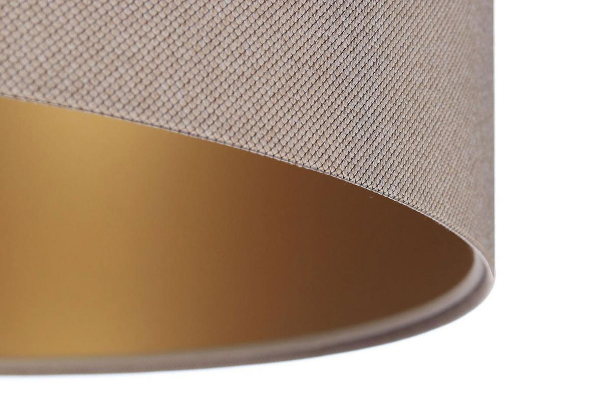 HÄNGELEUCHTE Beige 60/30 cm - Beige/Braun, Kunststoff (60/1.1/30cm) - ONZENO