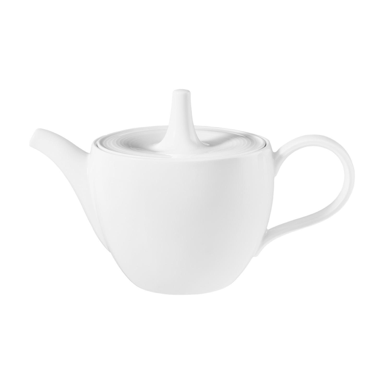 TEEKANNE Beat weiß 1,3 Liter - Weiß, Keramik (1.3L) - Seltmann Weiden