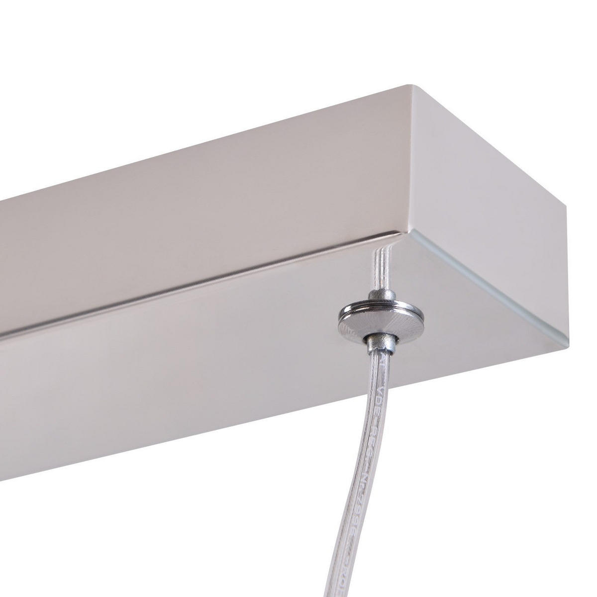 HÄNGELEUCHTE Mark 58/5/140 cm - Silberfarben, Metall (5/58/140cm) - Nettlife