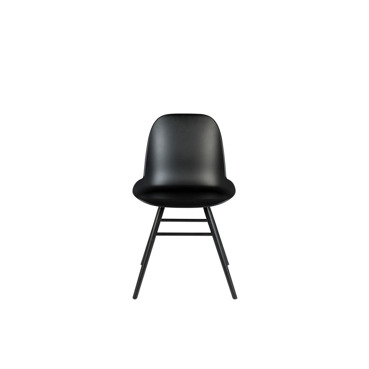 ESSZIMMERSTUHL Albert Kuip Schwarz - 2 er Set - Schwarz, Kunststoff (55/81.5/55cm) - Zuiver