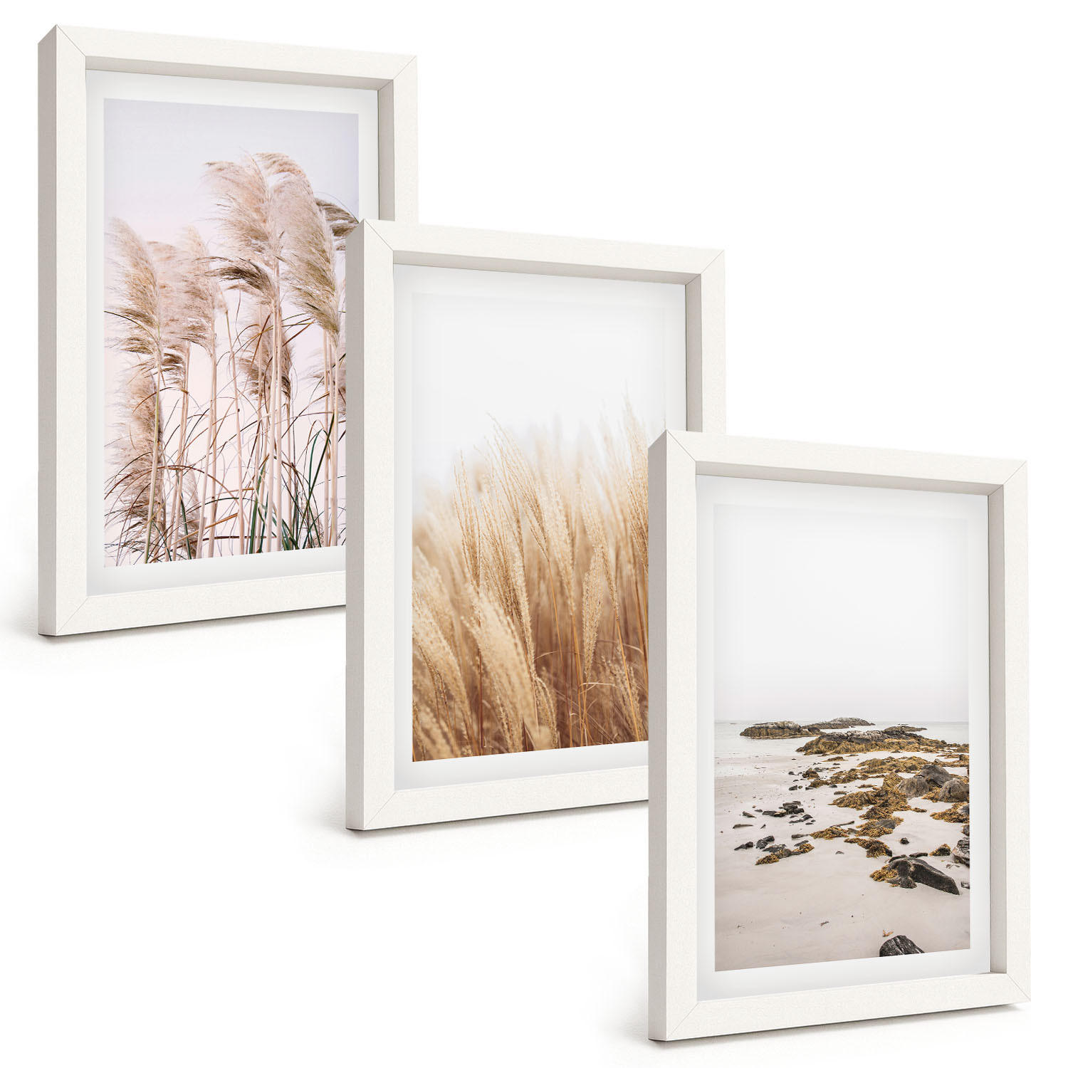 Tulup Bilder Weiß 20x30 cm