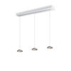 LED-HÄNGELEUCHTE Santa Air 3-flammig Weiß - Weiß, Metall (11/11/3.2cm) - s.luce