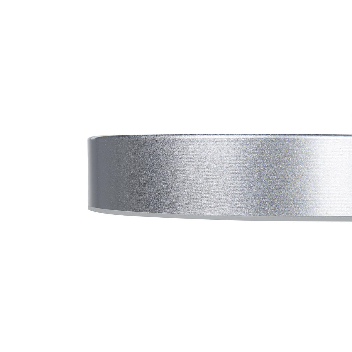 DECKENLEUCHTE Luga 20/54/3 cm - Silberfarben, Metall (20/54/3cm) - Beliani