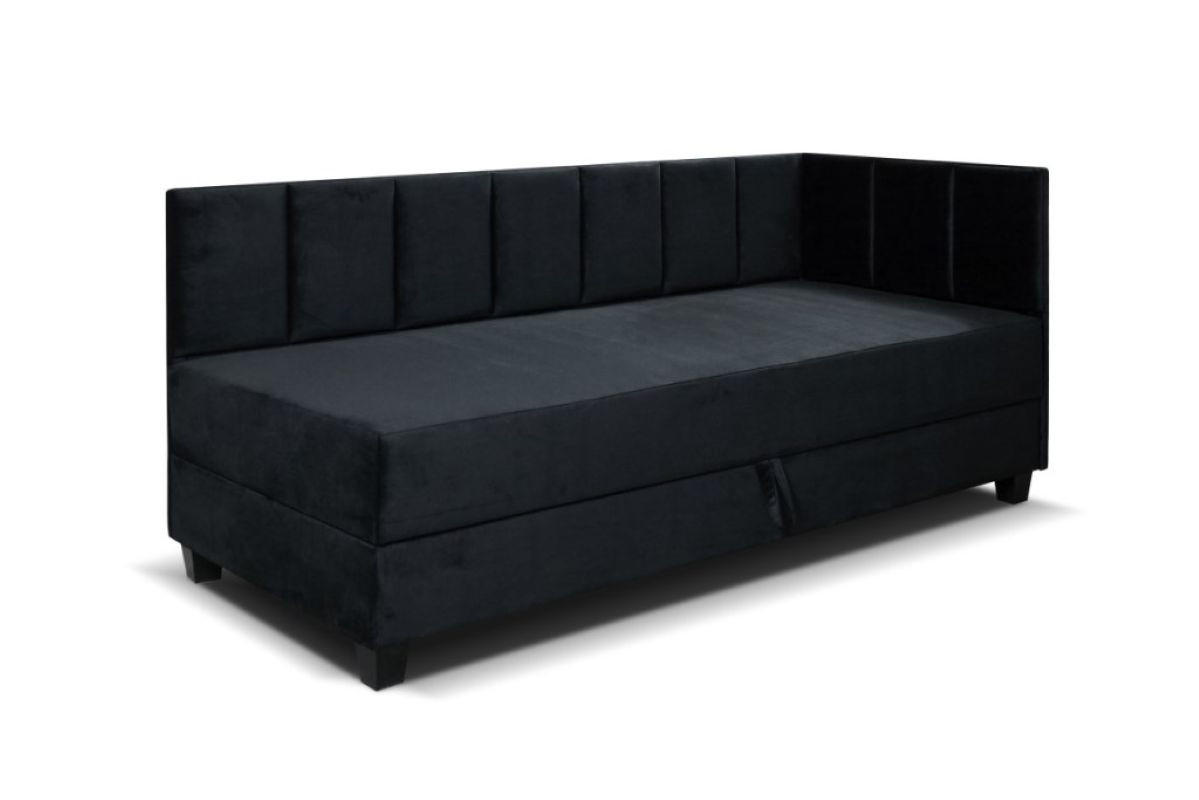 Margaret Hadas24 Boxbett Schwarz 90x200 cm