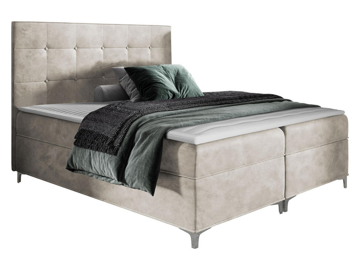 BOXBETT Snake - Naturfarben, Holz (200/200cm) - MIRJAN24