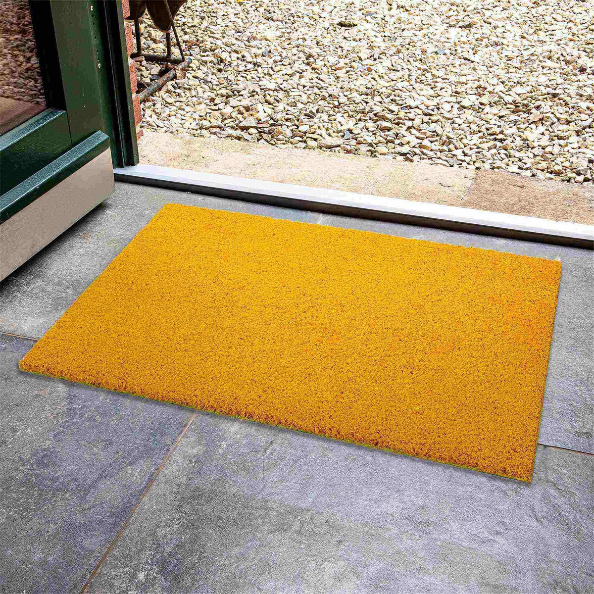 FUSSMATTE IN- UND OUTDOOR COCO COLOR T - Gelb, Textil (40/60cm) - Astra