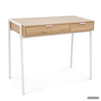 SCHREIBTISCH ZENTIA 100 cm Artisan Eiche - Eiche Artisan/Weiß, Holzwerkstoff (100/45/80.5cm) - Akord