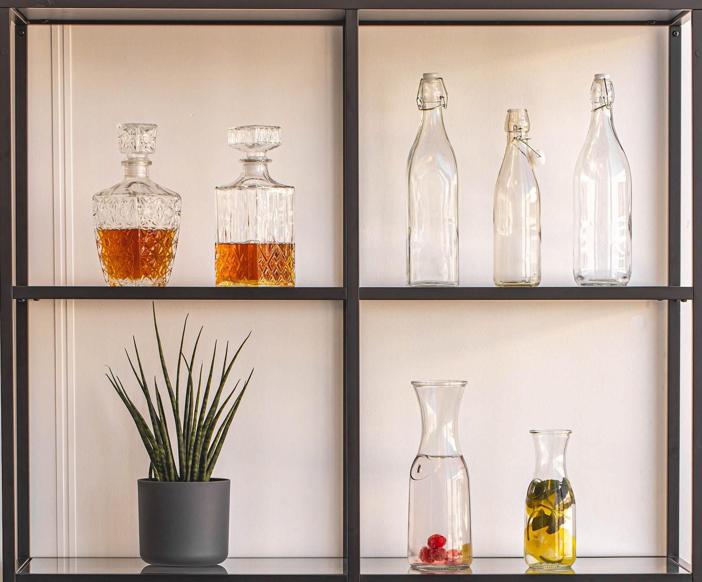 WHISKEY-KARAFFE Whiskey Karaffe - 800 ml - Transparent, Glas (0.8L) - Sareva