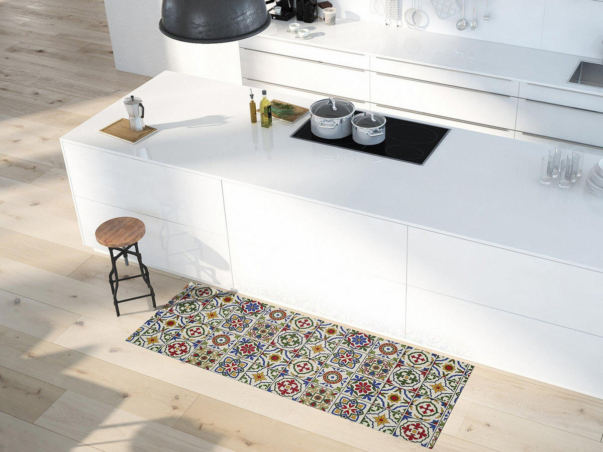 KÜCHENLÄUFER waschbar Mehrfarbig Sprinty 52/200 cm - Multicolor, Textil (52/200cm) - Atticgo