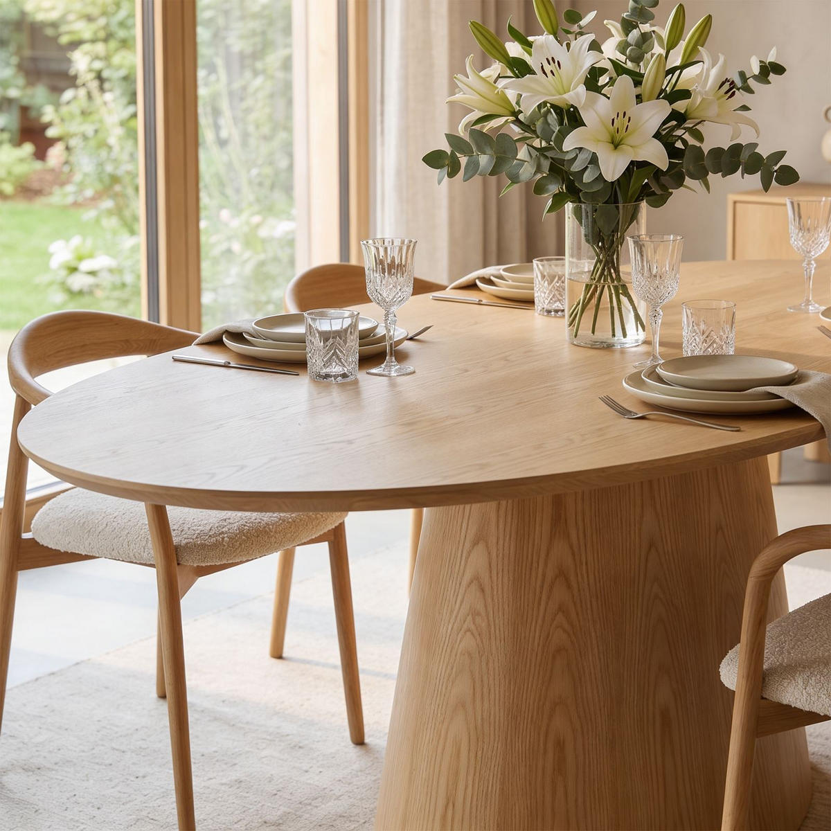 ESSTISCH AURA Eiche - Eichefarben, Holzwerkstoff (110/180/76cm) - IDIMEX