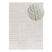 WEBTEPPICH Mustern In Weiß Blanche 120/170 cm - Weiß, Naturmaterialien/Textil (120/170cm) - Atticgo