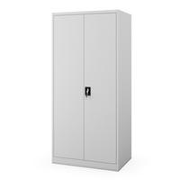 AKTENSCHRANK JAN H D600 - Grau, Metall (90/195/60cm) - Jan Nowak