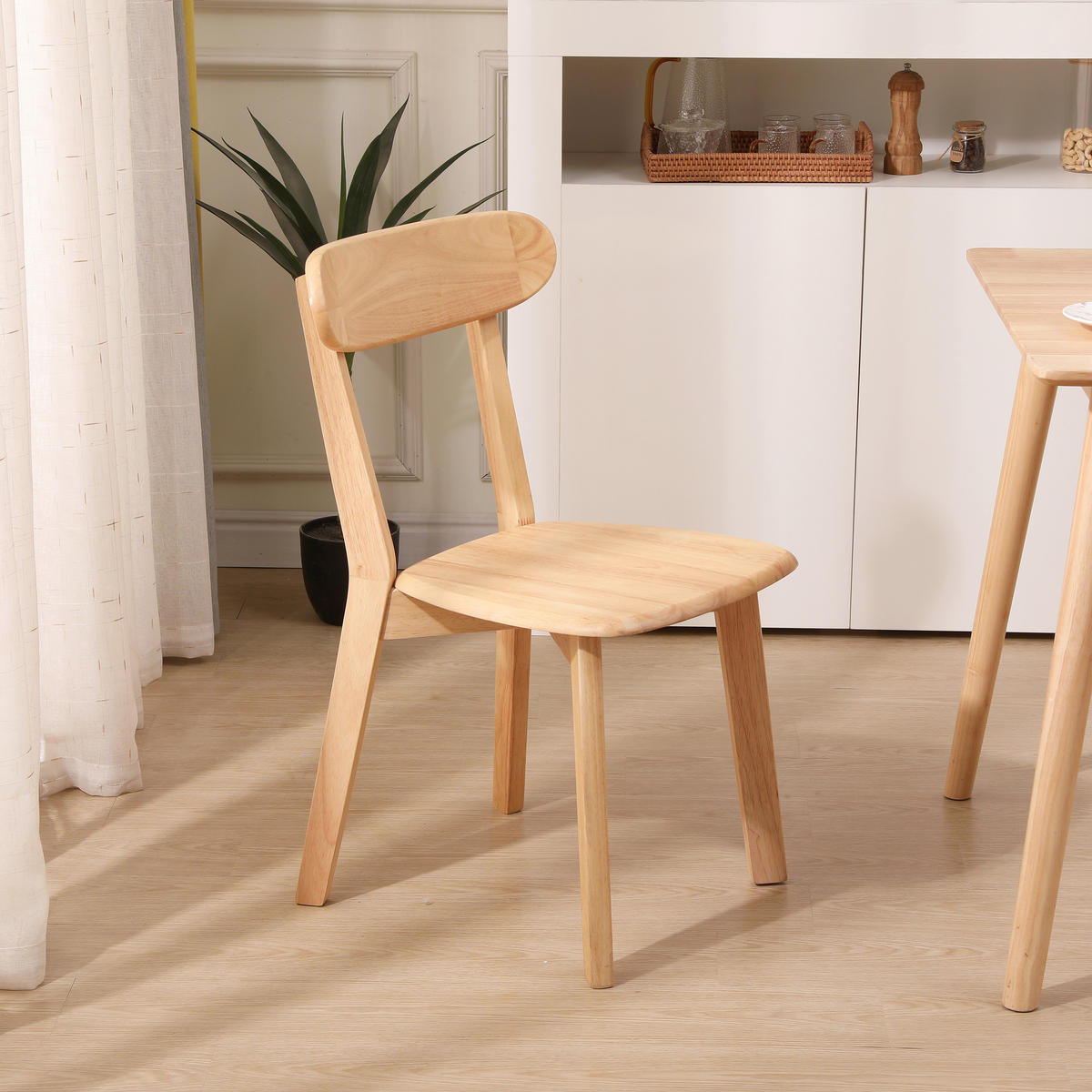 STUHL 2er-Set Holz Braun - Braun, Holz (41/79/56cm) - Nordlys