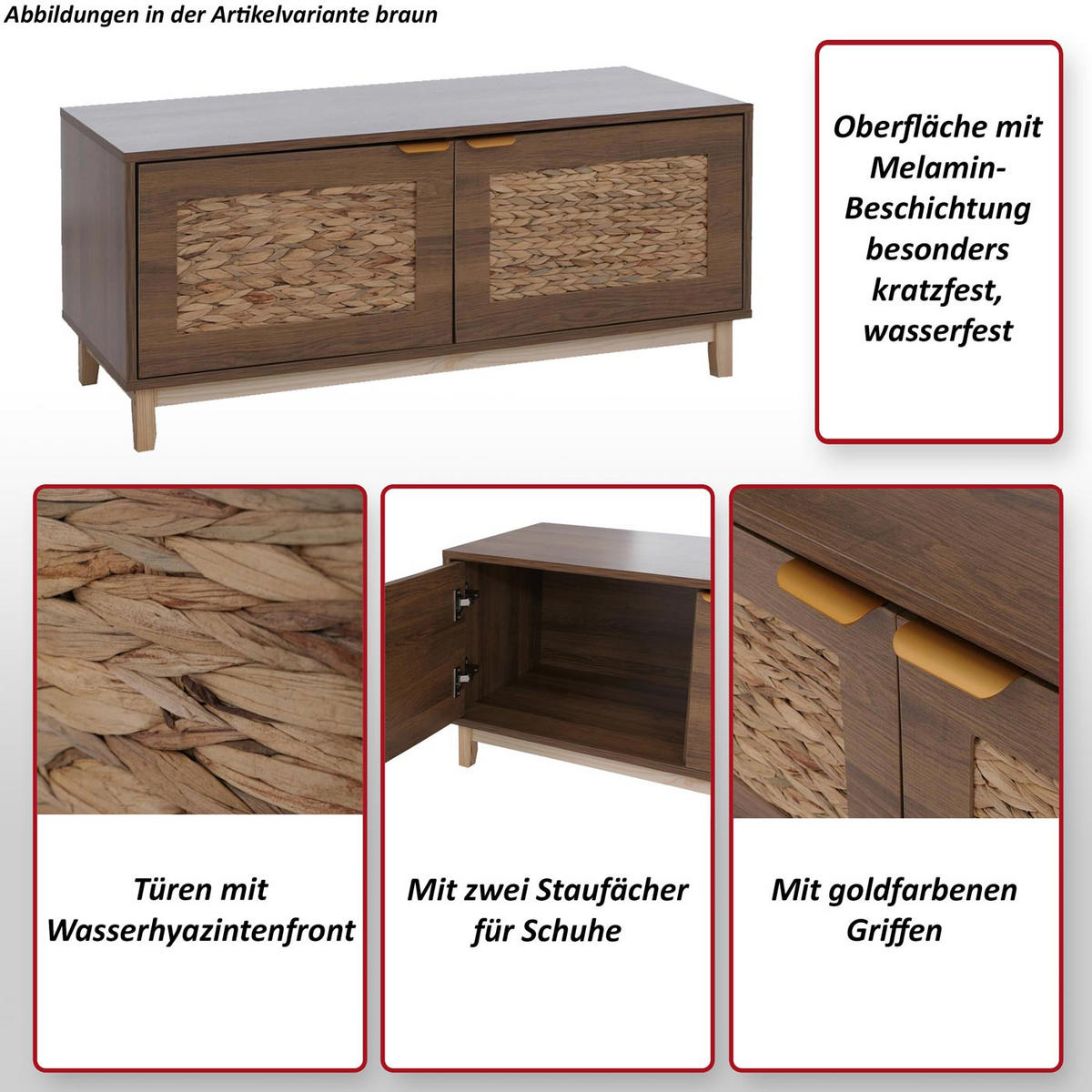 KLOP Braun - rjava, les (100/45/42cm) - MCW