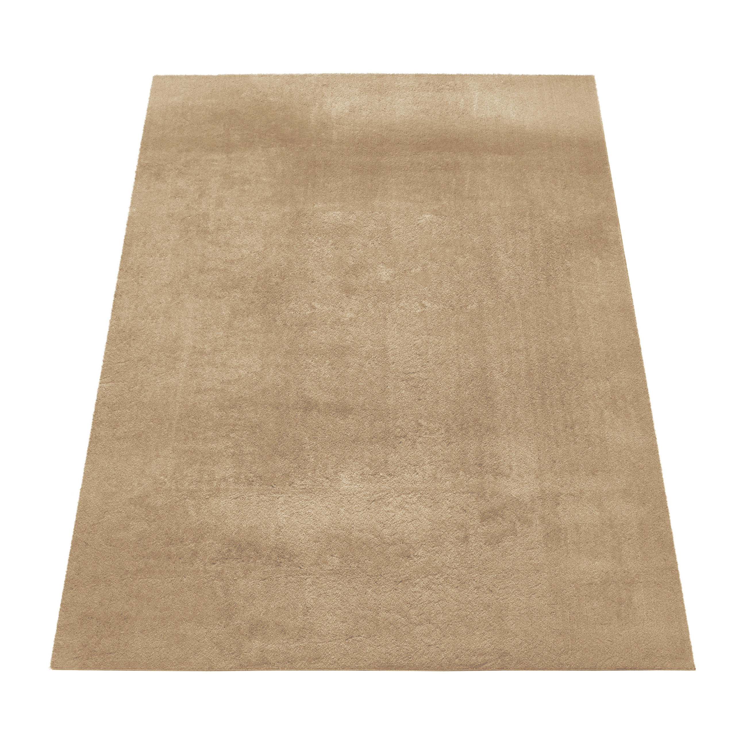 Paco Home Kurzflorteppich Dunkelgelb 140x200 cm