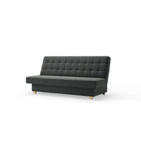 SCHLAFSOFA BELFI - Anthrazit (Twist 23) - Anthrazit, Holzwerkstoff (192/95/92cm) - Möblo