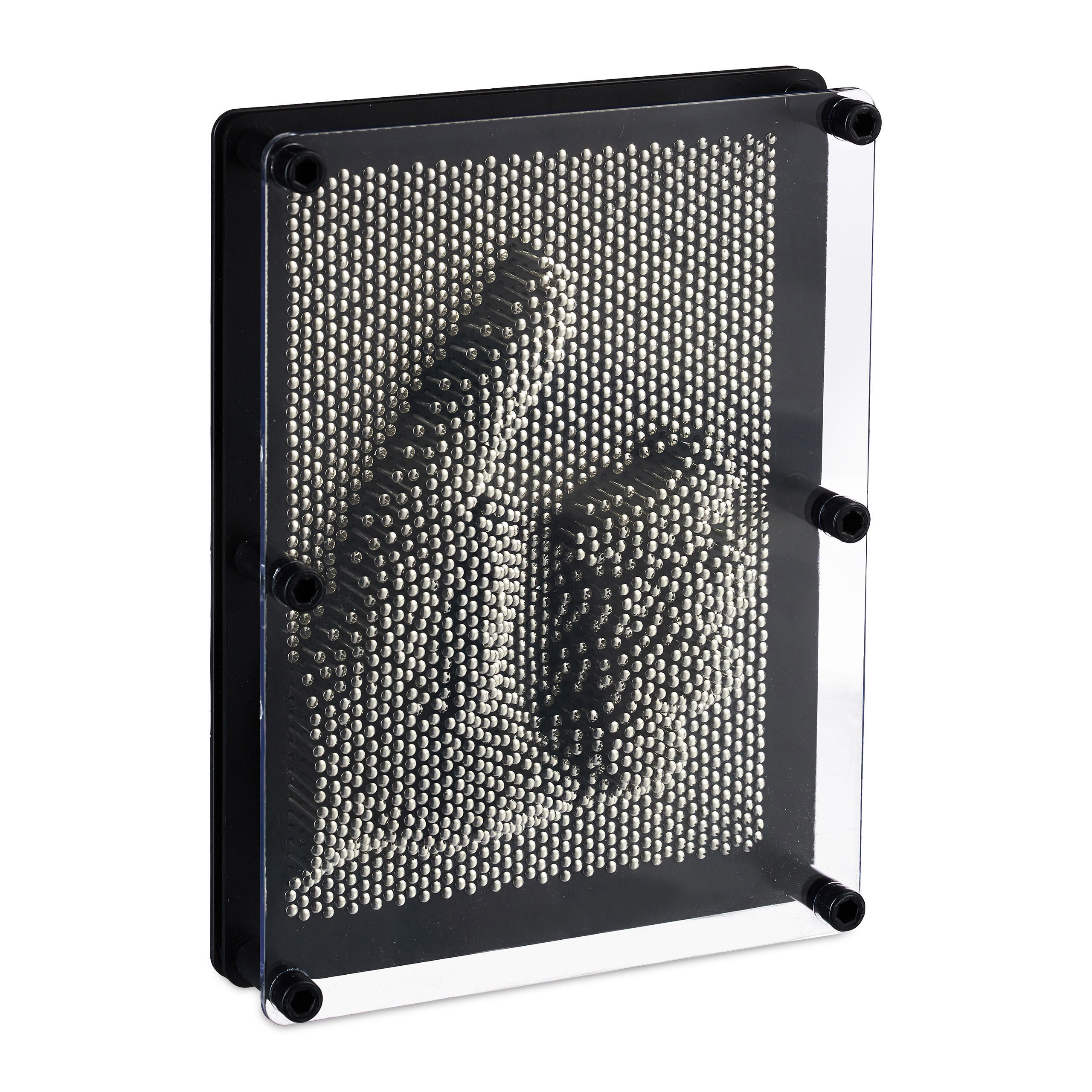 DOSKA na nechty - viacfarebná, kov/plast (13/18/3.5cm) - Relaxdays